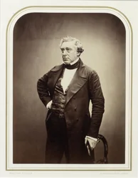 Porträt von Robert Stephenson 1803-1859, 1856