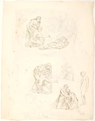 Die Nymphen finden Eros schlafend