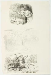 Drei Entwürfe zur Tochter des Sumpfkönigs