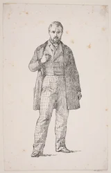 Selbstporträt von L. Frølich