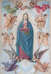 Himmelfahrt und Engelschor