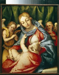 Die Jungfrau stillt (Madonna Del latte)
