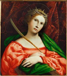 Die heilige Katharina von Alexandria