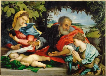 Die Heilige Familie mit der Heiligen Katharina von Alexandria