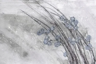 Glitzernde Winterzweige
