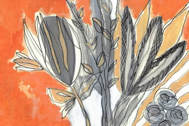 Moderne botanische Studie