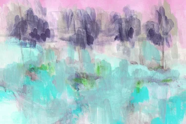 Gelassene abstrakte Landschaft