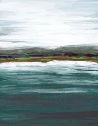 Ruhiger Seehorizont