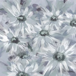 Weiche Blaue Gänseblümchen