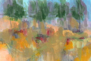 Lebendige Herbstlandschaft