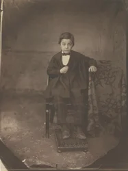 Porträt eines jungen Jungen, um 1848