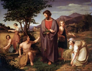 Ruth auf dem Feld von Boas, 19. Jahrhundert