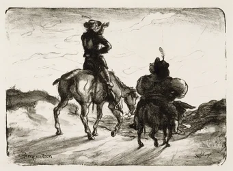 Don Quijote und Sancho Panza