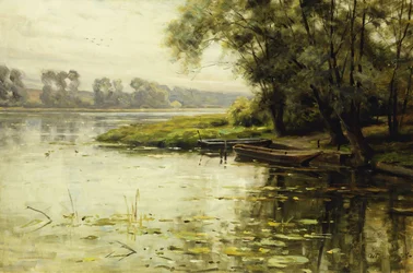 Wiese am Flussufer