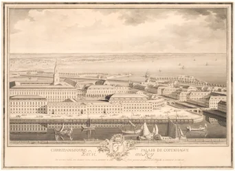 Christiansbourg Palais in Kopenhagen