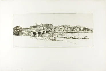 Angers: Panoramablick