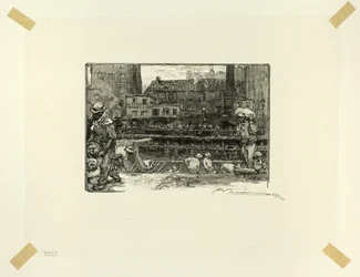Gipsentlader, Platte drei aus Le Long de la Seine et des Boulevards