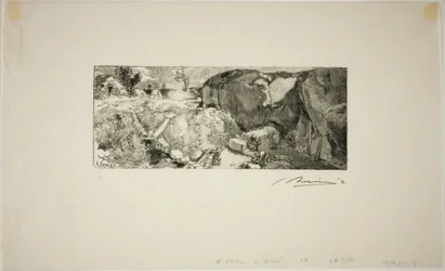 Sandsteinbruch