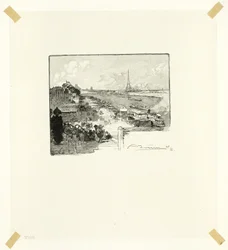Die Morgendämmerung, Platte vierzehn aus Le Long de la Seine et des Boulevards