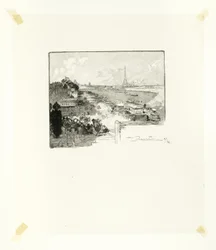 Die Morgendämmerung, Tafel vierzehn aus Le Long de la Seine et des Boulevards