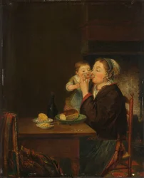 Eine Mutter und ihr Kind