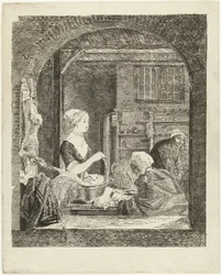 Die Geflügelhändlerin