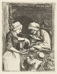 Gemüseverkäuferin
