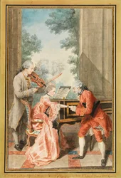 Mademoiselle Delong de Genève, Monsieur Philippe und Monsieur de Texier