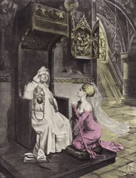 Die Dame und der Mönch, Dritter Tag, Dritte Geschichte