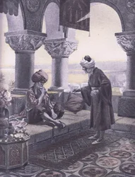 Die drei Ringe (Illustration aus Decameron von Boccaccio)