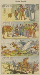 Leben von Bayard (Farblithografie)