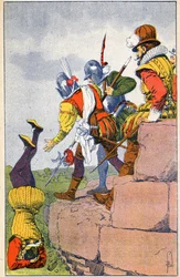 Grausamkeit der protestantischen Armee des Barons des Adrets