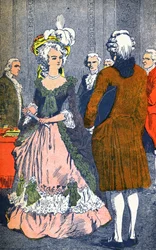 Marie Antoinette und Augeard