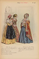 Französische Mode: 1844, Louis-Philippe