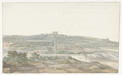 Ansicht des Vedala-Palastes des Großmeisters, gelegen im Boschetto auf Malta