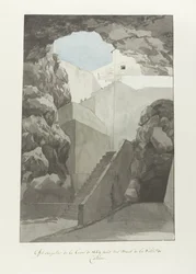 Bemerkenswerte Lavagesteine aus 1669 bei den Stadtmauern von Catania