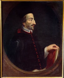 Jansenismus: Porträt von Cornelius Jansen, bekannt als Jansenius, Bischof von Ypern (1585-1638)