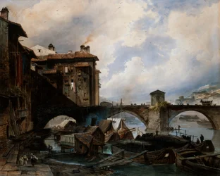 Der Hafen von Lyon, 1830
