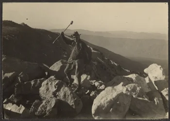 Fleckenstein auf Felsen