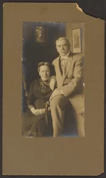 Porträt von Fleckenstein und seiner Frau