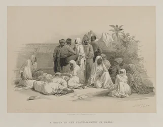 Ägypten und Nubien, Band III: Auf dem Sklavenmarkt in Kairo, 1849