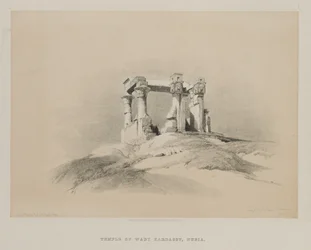 Ägypten und Nubien, Band I: Tempel von Wady Kardassy in Nubien, 1846
