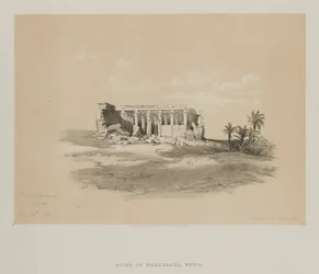 Ägypten und Nubien, Band I: Wady Maharraka, Nubien, 1846