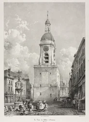 Malerische und romantische Reisen im alten Frankreich, Picardie: Der Glockenturm von Amiens, Picardie (Voyages pittoresques et romantiques dans l