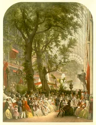 Querschiff des Kristallpalastes, 1851