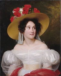 Porträt von Madame Arachequesne, 1831