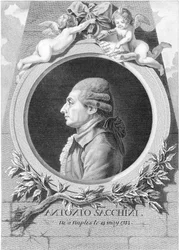 Porträt des Komponisten Antonio Sacchini 1730-1786, 1781