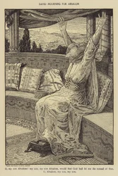 David trauert um Absalom