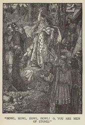 Heulen, heulen, heulen, heulen! Oh, ihr seid Männer aus Stein