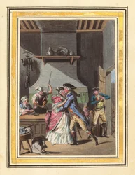 Geschichte von Manon Lescaut Band I, veröffentlicht 1797. Schöpfer: Louis-Joseph Lefevre, Jacques Joseph Coiny